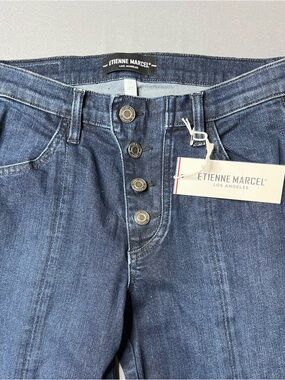 Etienne Marcel Los Angeles Jeans Size 27 Button Fly Stretch Denim NWT